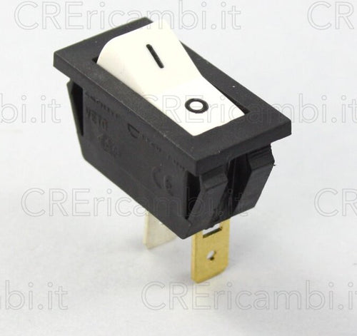Interruttore-Unipolare-Rettangolare-Bianco,-10A,-27x12mm,-2-Faston-da-6.3mm