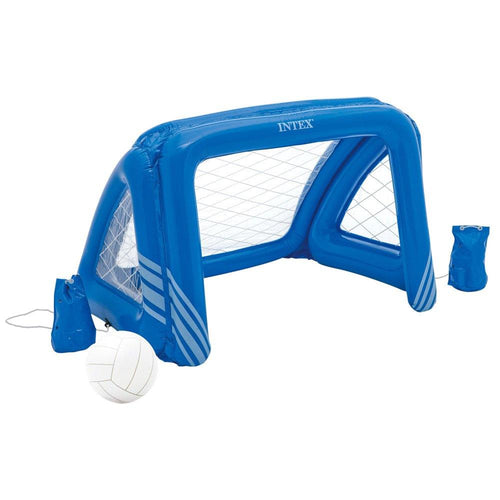 Set rete pallanuoto gonfiabile per piscina 140 x 89 cm, kit porta