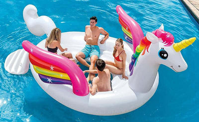 INTEX-Isola-Party-Unicorno-429x302x152-cm---Divertimento-e-Relax-in-Stile-Magico-Intex-(Gonfiabile)