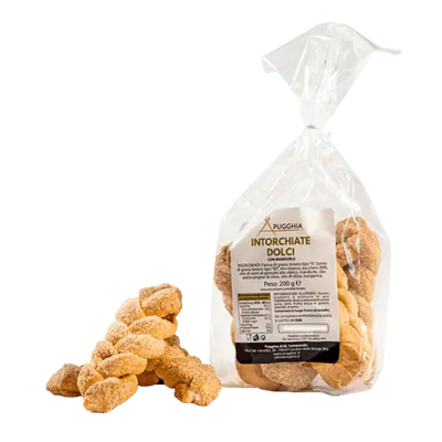 Intorchiate pugliesi alle mandorle 200 gr. - Pugghia