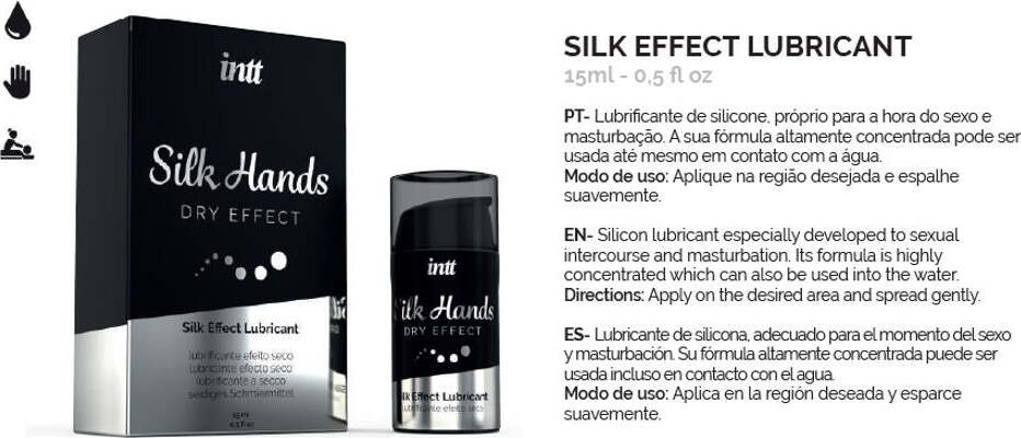 Intt Silk Hands Liquid Silicon Massage Gel 15 ml Lubrificante Silicone Altamente Concentrato Salute e cura della persona/Erotismo e contraccezione/Prodotti per igiene e ausilio erotico/Lubrificanti e gel stimolanti Kondorama - Martinsicuro, Commerciovirtuoso.it