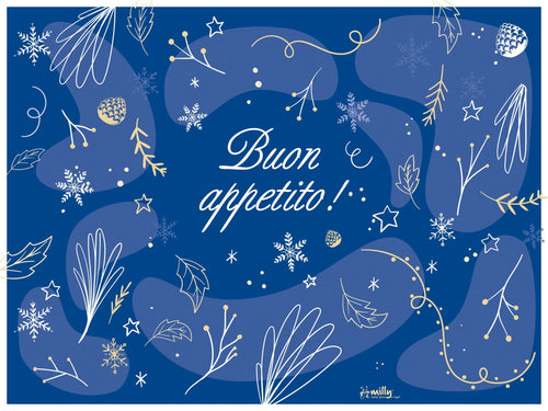 Tovaglietta Decorata, Confezione da 250 Pezzi, Brandizzata