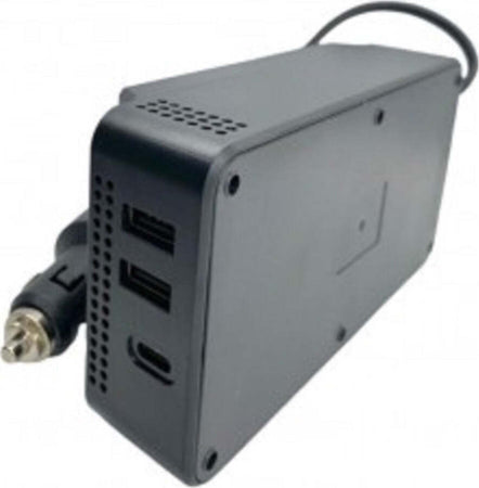 Inverter Di Alimentazione Auto 300w Con 2 Porte Usb Per Caricabatterie Q-cc8200 Auto e Moto/Accessori per auto/Inverter di potenza Trade Shop italia - Napoli, Commerciovirtuoso.it