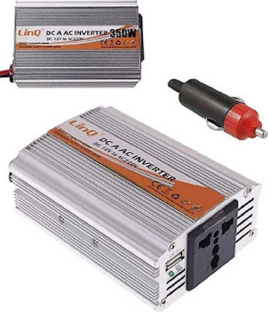 Inverter Di Potenza 350 Watt 12v 220v Convertitore Tasto On Off Per Auto P350w Auto e Moto/Accessori per auto/Inverter di potenza Trade Shop italia - Napoli, Commerciovirtuoso.it