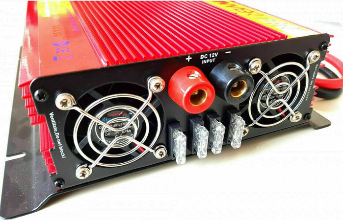 Inverter di Potenza 4000W G-Amistar Trasforma 12V a 220V + USB Elettronica/Elettronica per veicoli/Accessori/Accessori audio e video/Invertitori di corrente Zencoccostore - Formia, Commerciovirtuoso.it