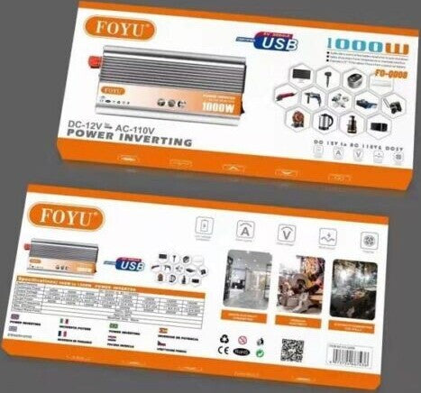 Inverter Di Potenza 500W 1000W 1500W 2000W 3000W 4000W 5000W USB DA 12V A 220V Elettronica/Elettronica per veicoli/Accessori/Accessori audio e video/Invertitori di corrente Zencoccostore - Formia, Commerciovirtuoso.it