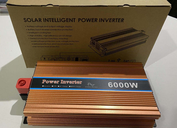 INVERTER di Potenza 6000 Watt ONDA SINUSOIDALE Trasforma 12V A 220V + USB Elettronica/Elettronica per veicoli/Accessori/Accessori audio e video/Invertitori di corrente Zencoccostore - Formia, Commerciovirtuoso.it
