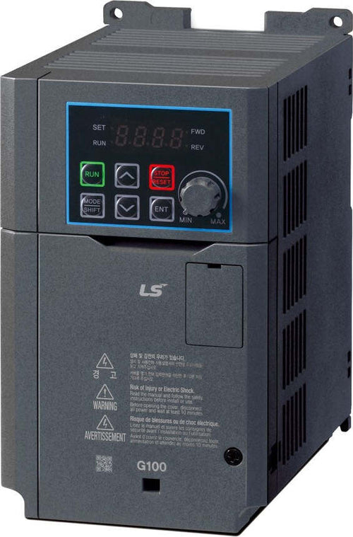 Inverter-LS-Electric-G100-3-x-380-480Vac-0.4-Kw---1,3A-HD-,-0.75Kw---2,0A-ND