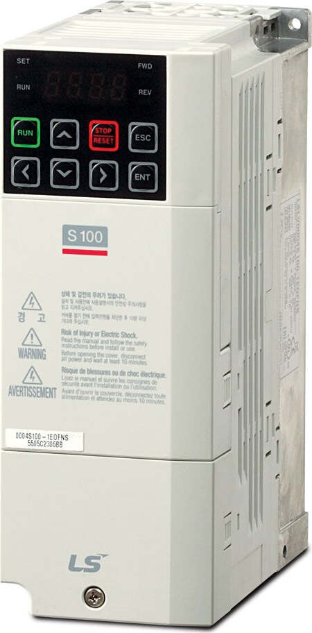 Inverter-LS-Electric-S100-1x200-240Vac-0,75-Kw--5,0A-HD,-1.5-Kw---6,0A-ND