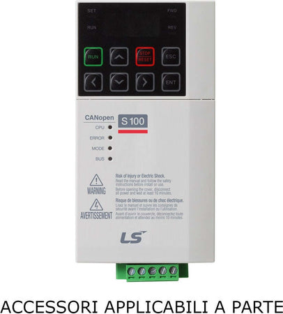 Inverter-LS-Electric-S100-1x200-240Vac-2.2-Kw-11,0A-HD,-3.7-Kw---12,0A-ND