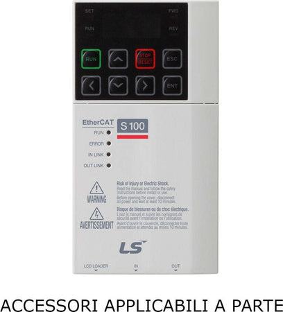 Inverter-LS-Electric-S100-1x200-240Vac-2.2-Kw-11,0A-HD,-3.7-Kw---12,0A-ND