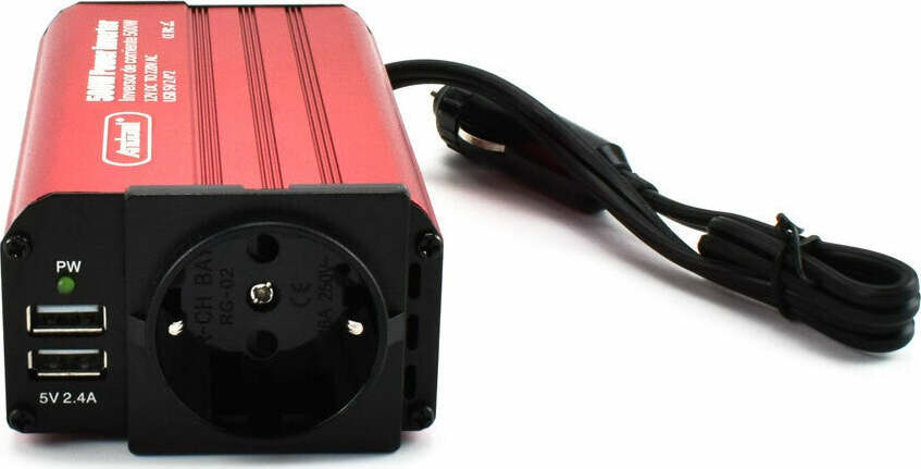 Inverter Per Auto Sinusoidale Da 500w Per Convertire Da 12v Cc A 220v Ca Q-n7001 Auto e Moto/Accessori per auto/Inverter di potenza Trade Shop italia - Napoli, Commerciovirtuoso.it