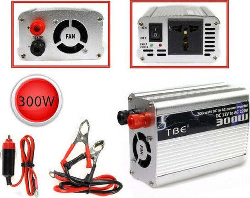 Inverter-Potenza-300-Watt-Effettivi-Convertitore-Da-12v-A-220v-Trasformatore