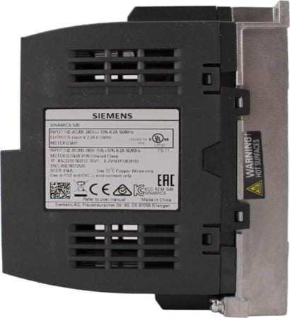 Inverter-SINAMICS-V20-1-AC-200-240-V--10/+10%-0.37kW-Siemens