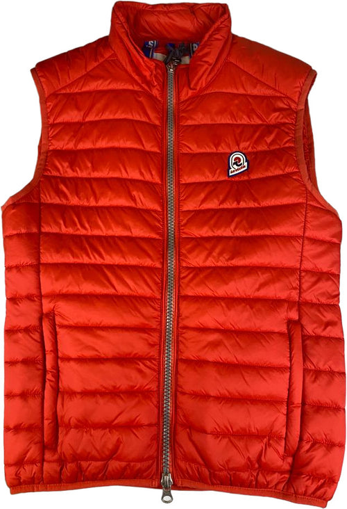Gilet smanicato Piumino uomo - Invicta ICON - cappuccio - Rosso