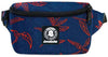 Invicta Marsupio Luke Waist Bag Ruck Fantasia Blu Scuro Marsupio Unisex Regolabile Compatto Extra Tasca