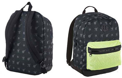 Invicta Pack Net Rise Zaino Scuola Con Tasca Gialla Frontale E Fondo Imbottito Zaino Scuola E Tempo Libero Con Spallacci Imbottiti 31x43x15cm