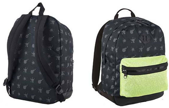 Invicta Pack Net Rise Zaino Scuola Con Tasca Gialla Frontale E Fondo Imbottito Zaino Scuola E Tempo Libero Con Spallacci Imbottiti 31x43x15cm