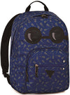 Invicta Zaino Americano Faccina Blu Chitarre Zaino Cartella Scuola 25 Lt Con Spallacci Imbottiti 31x43x20 Cm