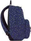 Invicta Zaino Americano Faccina Blu Chitarre Zaino Cartella Scuola 25 Lt Con Spallacci Imbottiti 31x43x20 Cm