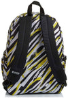 Invicta Zaino Carlson Animalier Patch Me Zebra Yellow Giallo Con Tasca Interna Cartella Scuola Spallacci Imbottiti E Fondo Rinforzato 30x41.5x18 Cm