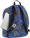 Invicta Zaino Ollie Fantasy Camo Tex Bg Blu Fantasia Militare Con Tasche Zaino Cartella Scuola Con Spallacci Imbottiti E Fondo Imbottito 31x43x20