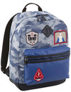 Invicta Zaino Rise Porta Pc 13 Fantasia Militare Blu Con Tasca Frontale Zaino Scuola Con Spallacci Regolabili E Fondo Imbottito