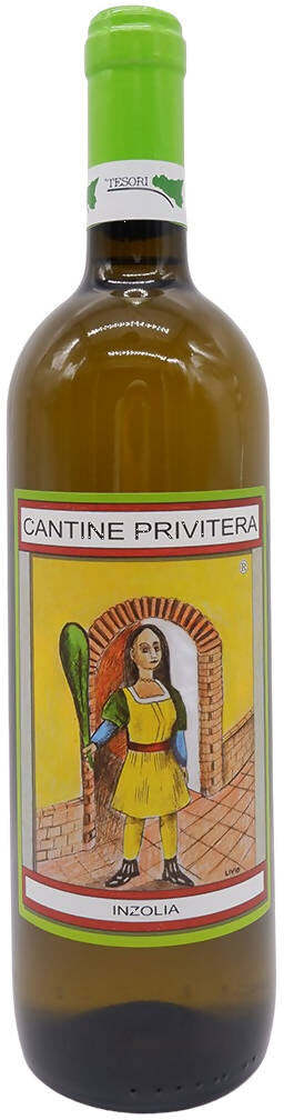 Inzolia Cl.75 Vino Bianco IGT Terre Siciliane Cantine Privitera Vini Bianchi Siciliani Ideale Per Pesci E Crostacei vino Tesori Di Sicilia - Nicosia, Commerciovirtuoso.it
