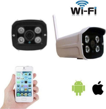 Ip-Camera-Ipcam-Con-Scheda-Sd-P2p-Telecamera-Wireless-Wifi-Ir-Supporto-Onvif