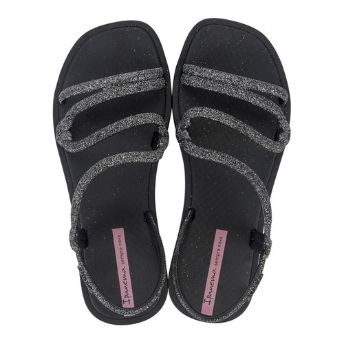 Sandali donna Ipanema Solar Glow Sand con finitura glitter e suola decorata