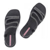 Sandali donna Ipanema Solar Glow Sand con finitura glitter e suola decorata fronte