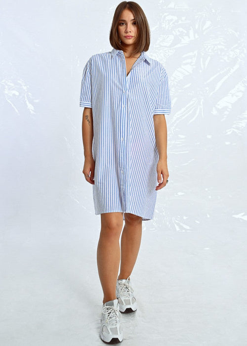 Abito Molly Bracken a camicia righe