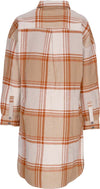 IRIEDAILY-Giacca-Lunga-Donna-W-Checky-Shirt-Jacket-Beige-da-donna