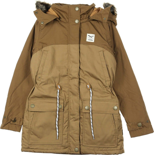 IRIEDAILY-Giaccone-Lungo-Donna-Koerte-Jacket-Caramel-da-donna
