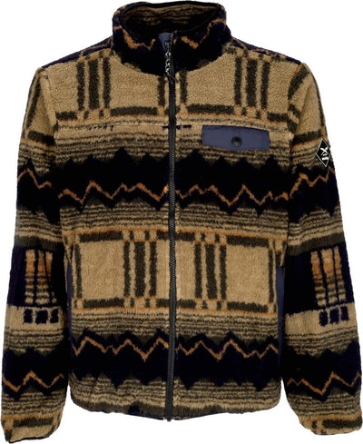 IRIEDAILY-Giubbotto-Pile-Uomo-Insaneia-Jacket-Khaki-da-uomo