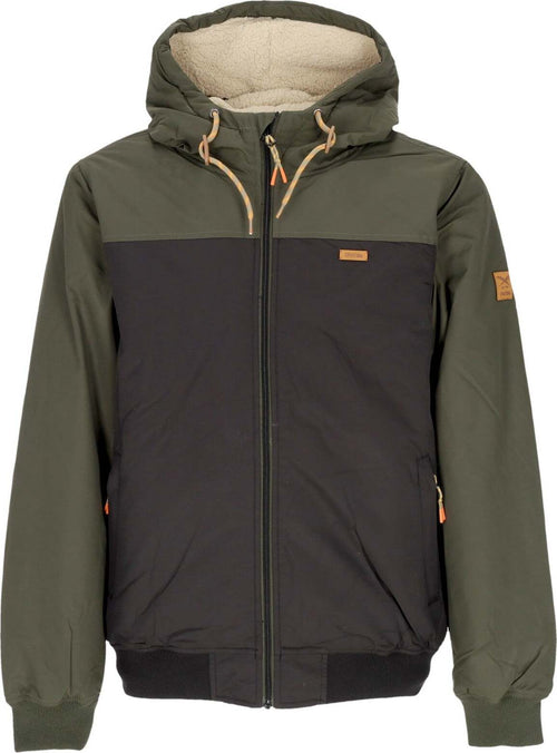 IRIEDAILY-Giubbotto-Uomo-Insulaner-Soft-Jacket-Black-Olive-da-uomo