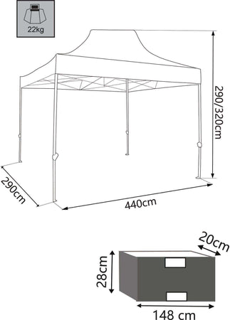 IRIS---gazebo-pieghevole-e-richiudibile-completo-di-sacca-protettiva-3x4,5-in-metallo-Bianco-Milani-Home