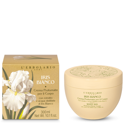 Crema Profumata per il Corpo Iris Bianco