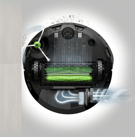iRobot Roomba i7+ Robot Aspirapolvere wifi con Base Autosvuotante Programmabile