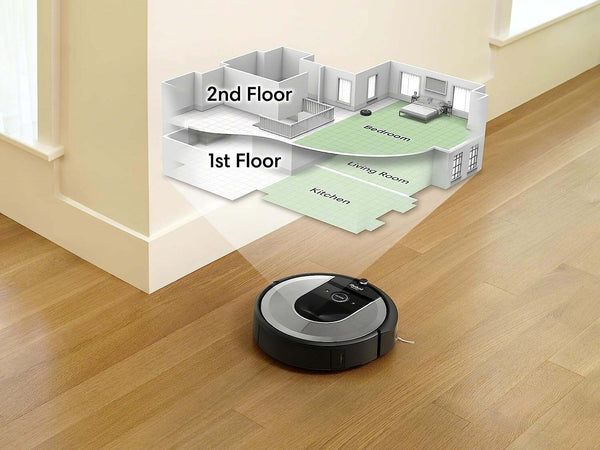 iRobot Roomba i7+ Robot Aspirapolvere wifi con Base Autosvuotante Programmabile