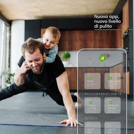 iRobot Roomba i7+ Robot Aspirapolvere wifi con Base Autosvuotante Programmabile