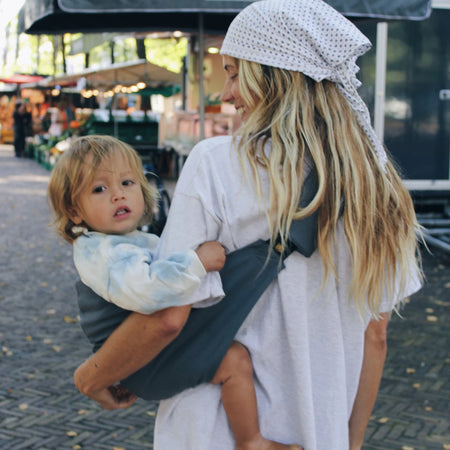 Marsupio Fascia Portabimbo Wildride Linen-Iron