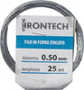 IRONTECH---FILO-FERRO-ZINCATO-D.0,50MM-LUNGHEZZA-25-MT