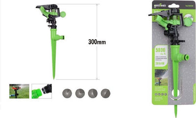 Irrigatore A Settore Regolabile Con Innesto Rapido Per Prato Giardino 300mm 90003 Giardino e giardinaggio/Attrezzi da giardino e attrezzature per l'irrigazione/Attrezzature per l'irrigazione/Irrigatori Trade Shop italia - Napoli, Commerciovirtuoso.it