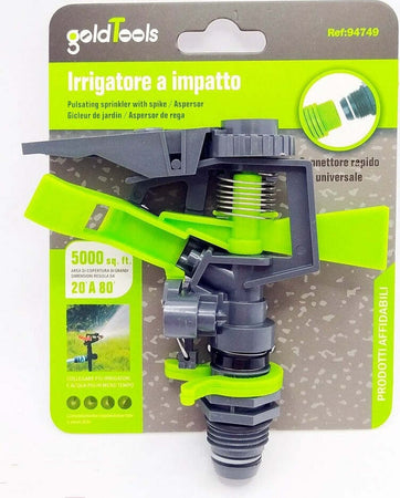 Irrigatore A Settori In Abs Regolazione Gittata Copertura 450 Metri Quadri 94749 Giardino e giardinaggio/Attrezzi da giardino e attrezzature per l'irrigazione/Attrezzature per l'irrigazione/Irrigatori Trade Shop italia - Napoli, Commerciovirtuoso.it