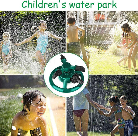 Irrigatore Da Giardino Spruzzatore Prato Su Base Puntale 3 Braccia 360? Annaffia Articoli da Giardino > Attrezzi da giardino > Irrigatori Trade Shop italia - Napoli, Commerciovirtuoso.it