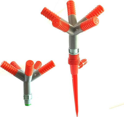 Irrigatore Giardino Spruzzatore Prato Picchetto Puntale 5 Bracci 360? Rotante Articoli da Giardino > Attrezzi da giardino > Irrigatori Trade Shop italia - Napoli, Commerciovirtuoso.it