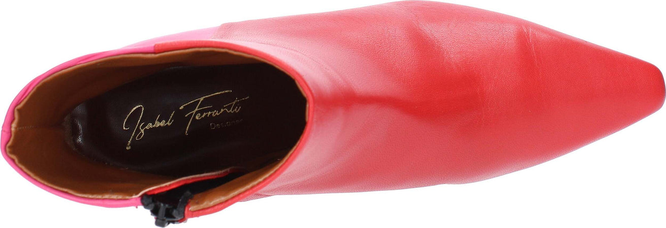 ISABEL-FERRANTI-Stivali-Rosso-rosa-da-donna