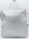 Iside---Zaino-Donna-Argentato-In-Vera-Pelle