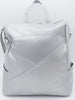 Iside---Zaino-Donna-Argentato-In-Vera-Pelle